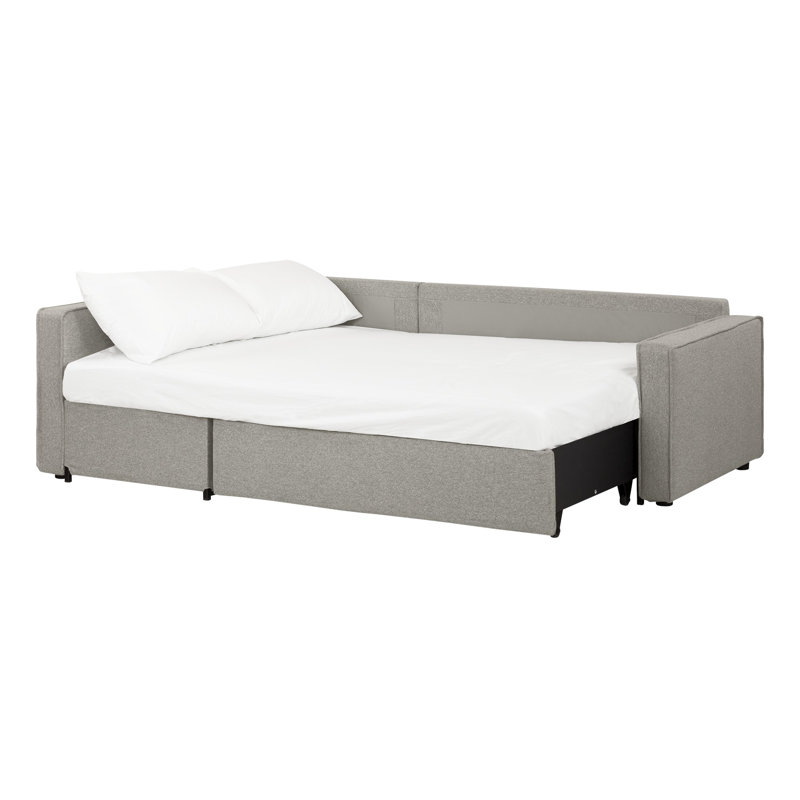 South Shore Liveit Cozy 87.8" Wide Reversible Sleeper Sofa & Chaise